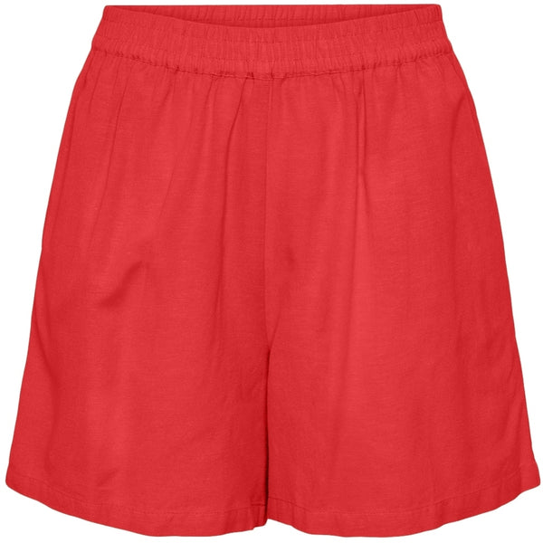 PIECES Pieces dame shorts PCMILANO Shorts Poppy Red