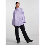 PIECES Pieces dam skjorta PCDESSI Shirt Lavender