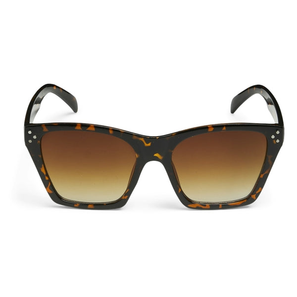 PIECES Pieces dame solbriller PCSELANIE Sunglasses BlackDetail:St1/turtle