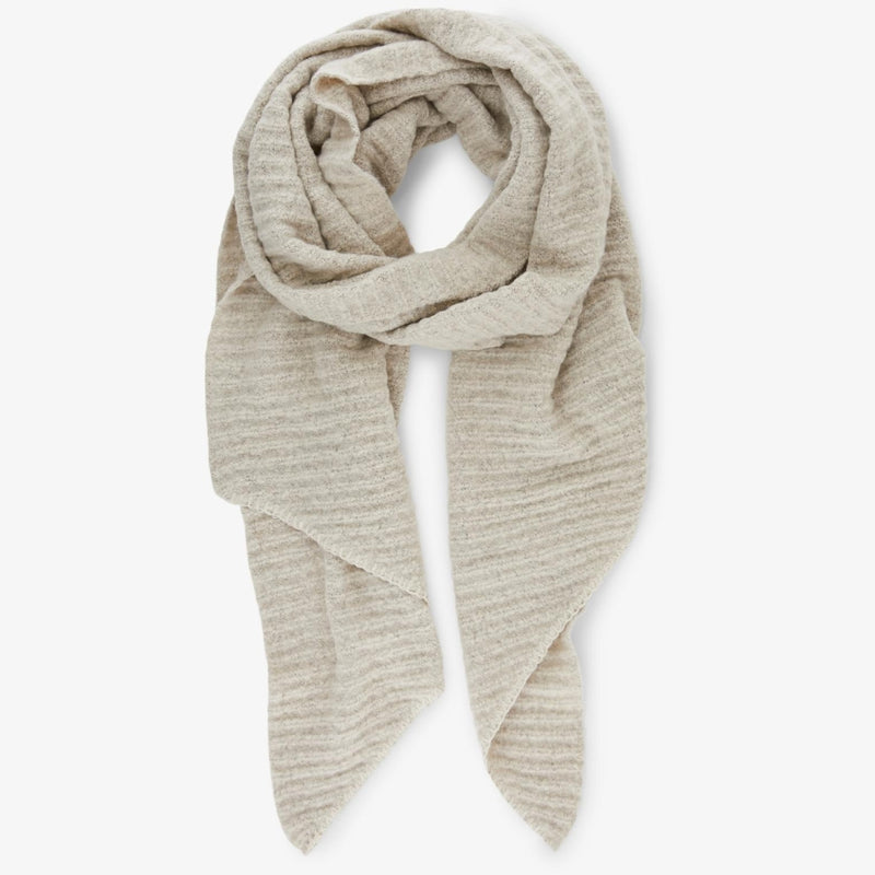 PIECES Pieces dam skarf  PCPYRON Scarf Whitecap Gray