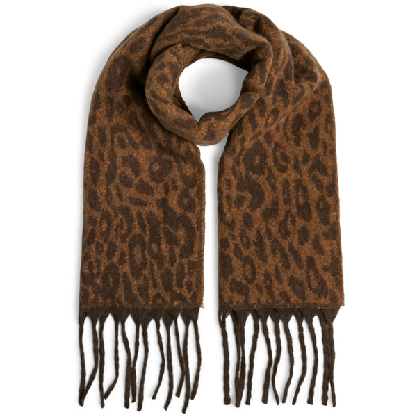 PIECES Pieces damhalsduk PCNAYA Scarf Tobacco Brown
