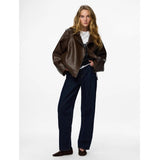 PIECES Pieces dam jacka pcjosie Jacket Hot Fudge Washed