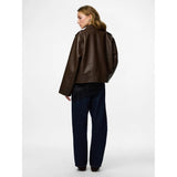 PIECES Pieces dam jacka pcjosie Jacket Hot Fudge Washed