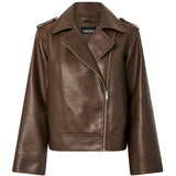 PIECES Pieces dam jacka pcjosie Jacket Hot Fudge Washed