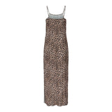 PIECES Pieces damklänning PCAMBER Dress Black Leo