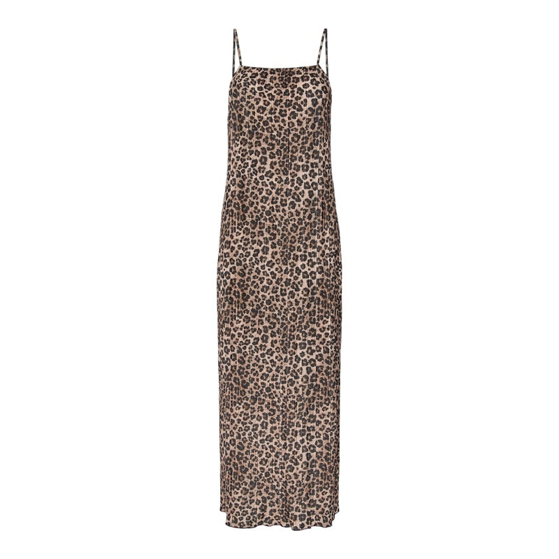 PIECES Pieces damklänning PCAMBER Dress Black Leo