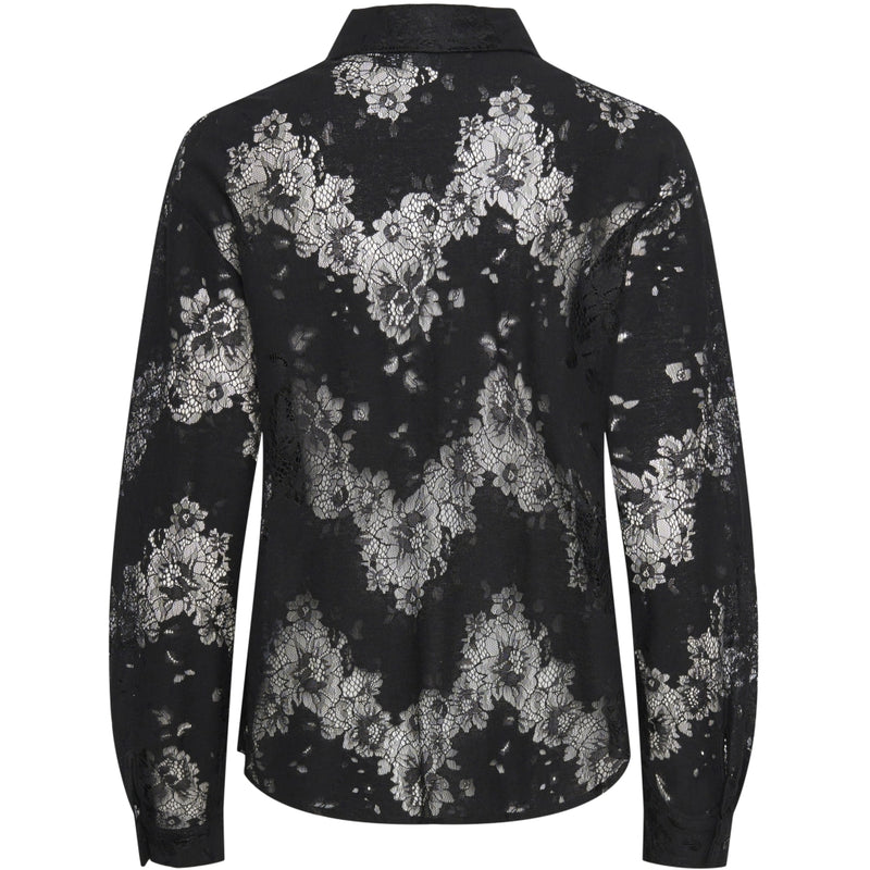 PIECES Pieces damskjorta PCNORINNE Shirt Black