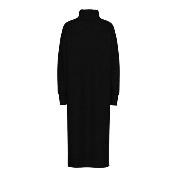 PIECES Pieces damstickad klänning PCMALOU Dress Black