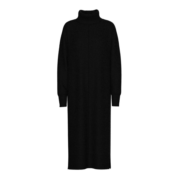 PIECES Pieces damstickad klänning PCMALOU Dress Black