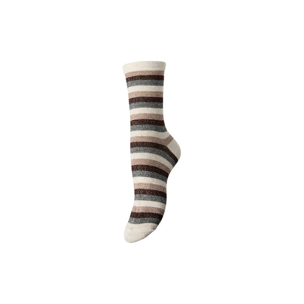 PIECES Pieces damstrumpor PCSEBBY Socks Morel