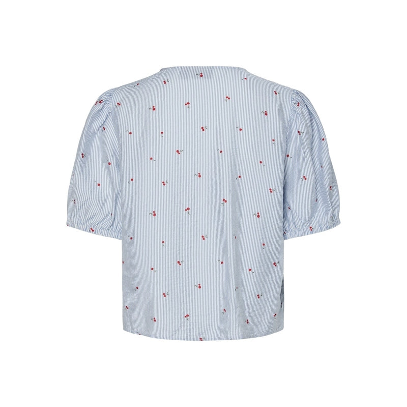 PIECES Pieces damtop PCFIONNA Top Lichen Blue