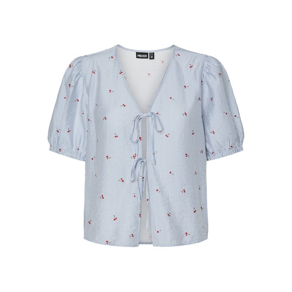 PIECES Pieces damtop PCFIONNA Top Lichen Blue