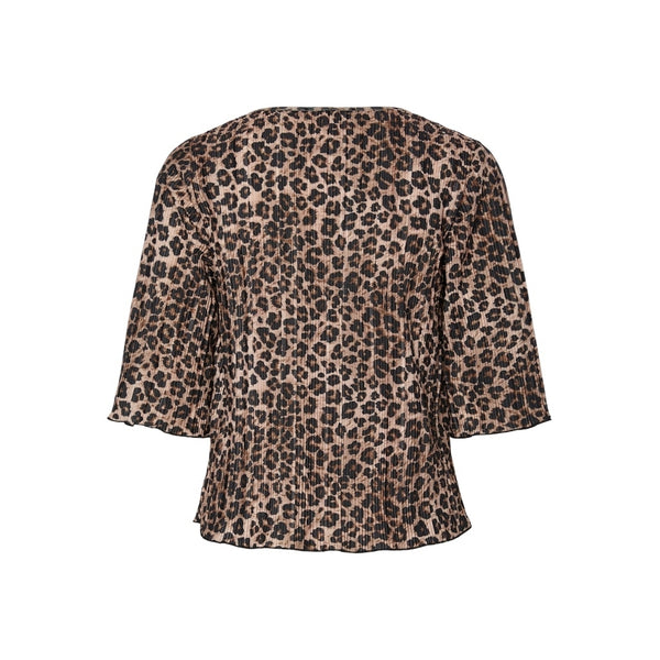 PIECES Pieces damtopp PCAMBER Top Black Leo