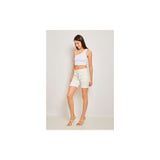 Place du Jour Place du Jour dam shorts 1220 Shorts Ecru