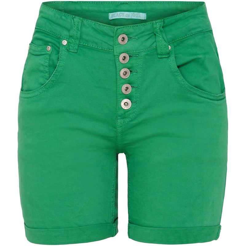 Place du Jour Place du Jour dam shorts 1220 Restudsalg Green