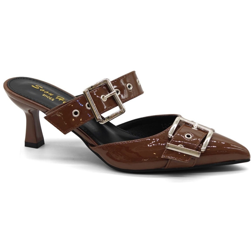 SHOES Randi dam Klackskor L2-79 Shoes Brown