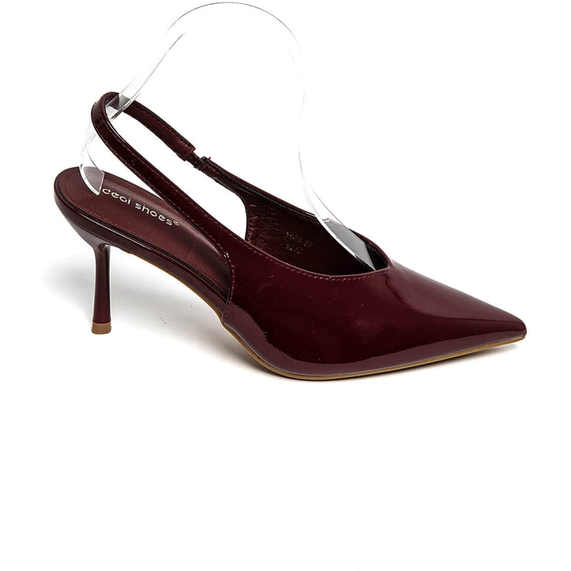 SHOES Raya dam Klackskor 1880 Shoes Wine