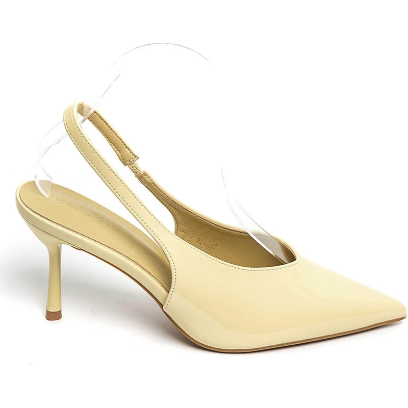 SHOES Raya dam Klackskor 1880 Shoes Yellow