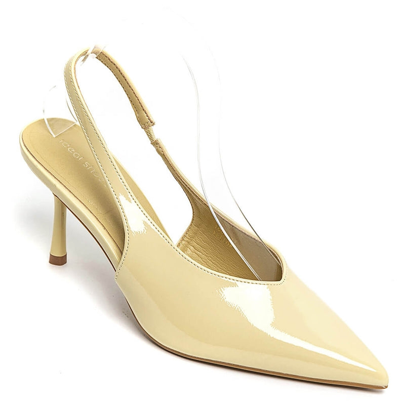 SHOES Raya dam Klackskor 1880 Shoes Yellow