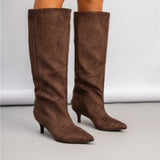 SHOES Regina dam stövlar 2339 Shoes Brown