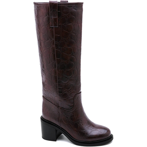 SHOES Regina dam stövlar 2525A Shoes Brown