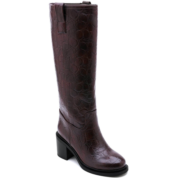 SHOES Regina dam stövlar 2525A Shoes Brown