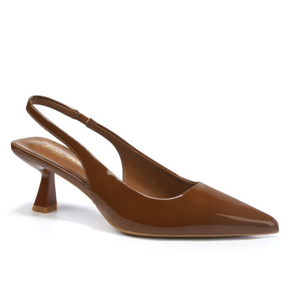 SHOES Roberta dam klackskor M111 Shoes Brown