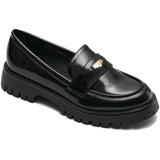 SHOES Rosabel dam loafers YU9T-7 Shoes Black