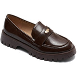 SHOES Rosabel dam loafers YU9T-7 Shoes Brown