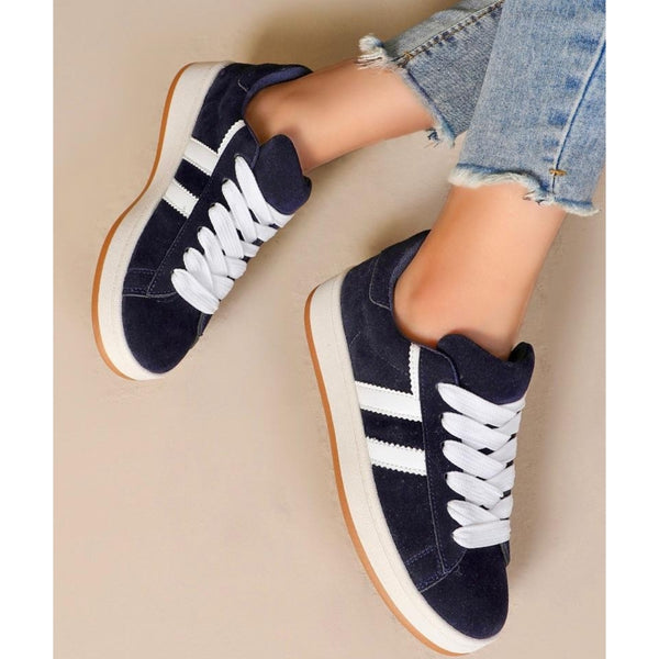 SHOES Rosalie dam sneakers BM-1101 Shoes Blue