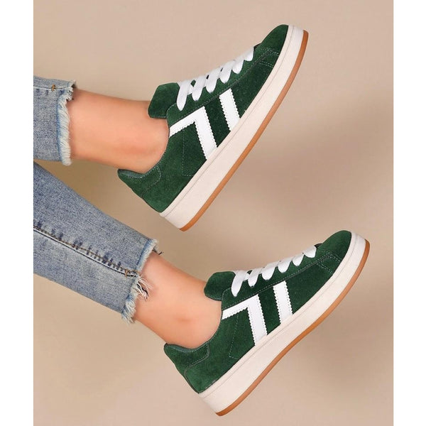 SHOES Rosalie dam sneakers BM-1101 Shoes Green