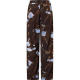 Sisters Point SISTERS POINT dam byxor ELLA Pant Brown/Blue Flower