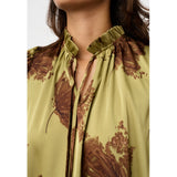 Sisters Point SISTERS POINT dame klänning ELZA Dress Moss flower