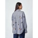 Sisters Point SISTERS POINT dame skjorta ENOLA Shirt Navy Emb
