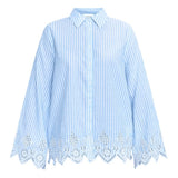 Sisters Point SISTERS POINT damskjorta IBEA Shirt Blue Stripe