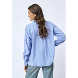 Sisters Point SISTERS POINT damskjorta IBISA Shirt Blue Stripe Beach