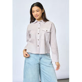 Sisters Point SISTERS POINT dam skjorta VIBEKE Shirt Soft rose check