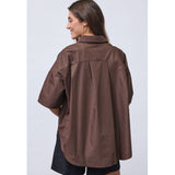 Sisters Point SISTERS POINT dansskjorta ELLA Shirt Brown