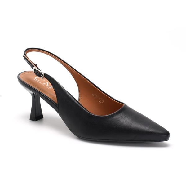SHOES Sabrina dam sling tillbaka klackskor 8269 Shoes Black