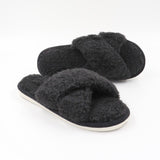 SHOES Sia slippers YL-67 Shoes Black