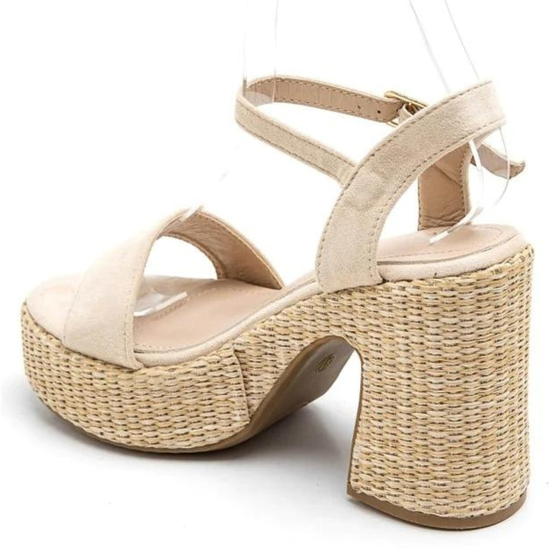 SHOES Sigrid dam platå 3857 Shoes Beige