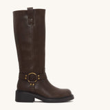 SHOES Silla dam stövlar LQ-137 Shoes Brown