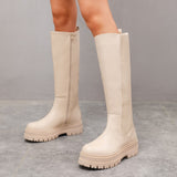 SHOES Silla stövlar 9025 Restudsalg Beige