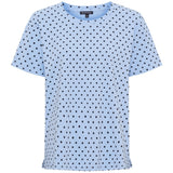 Black Colour BLACK COLOUR dam t-shirt T-shirt Lt. Blue