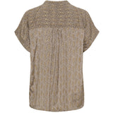 Black Colour BLACK COLOUR dam blus BCLUNA Blouse Taupe Mist