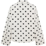 Black Colour BLACK COLOUR dam jacka BCELLIE Jacket White Dot