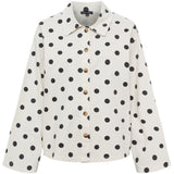 Black Colour BLACK COLOUR dam jacka BCELLIE Jacket White Dot