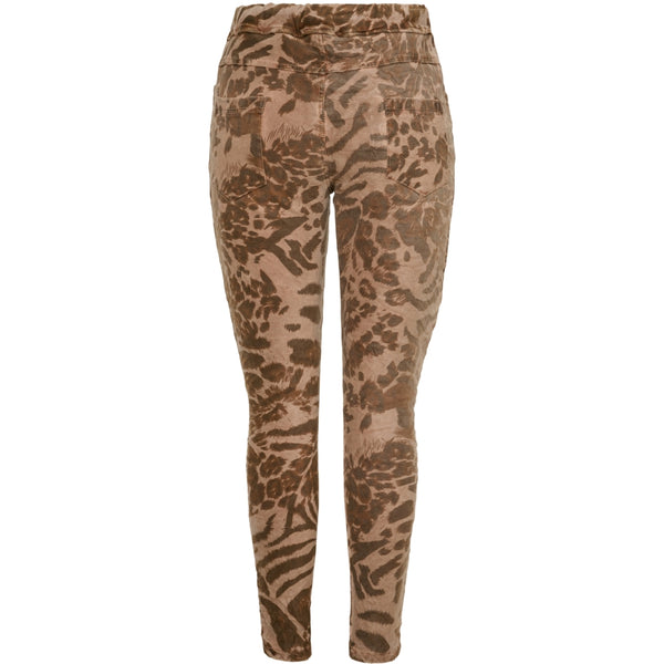 MARTA DU CHATEAU Sweatpants Restudsalg Brown Animal