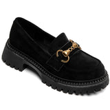 SHOES Sylvie dam loafers 5275 Shoes Black