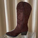 SHOES Talia dam stövlar 5677-1 Shoes Brown
